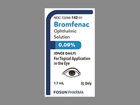 Bromfenac Sodium (Once-Daily) Bottle — prescription drug image