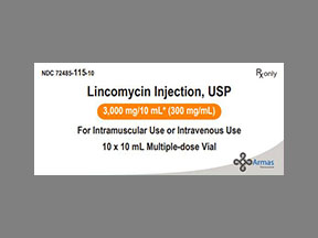 Lincomycin Hcl Vial — prescription drug image