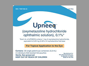 Upneeq Box — prescription drug image
