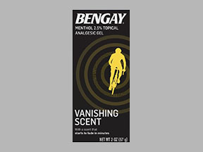 Bengay Vanishing Scent Tube Of Gel — prescription drug image