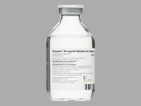 Foscavir Glass Cont — prescription drug image