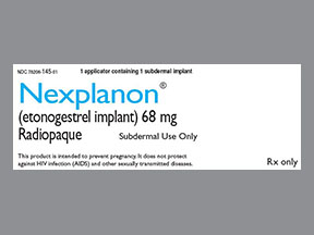 Nexplanon Implant — prescription drug image