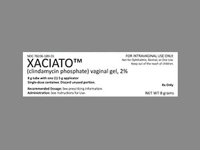 Xaciato Tube — prescription drug image