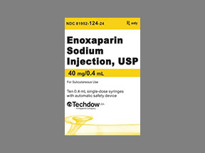 Enoxaparin Sodium Syringe — prescription drug image