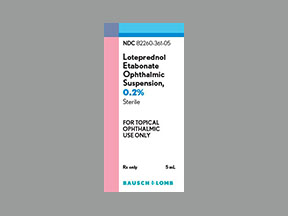 Loteprednol Etabonate Bottle — prescription drug image