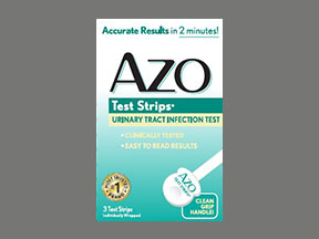 Azo Test Bottle — prescription drug image