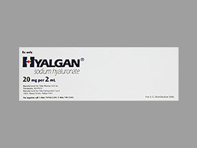 Hyalgan Syringe — prescription drug image