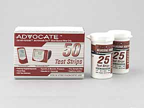 Advocate Test Box — prescription drug image