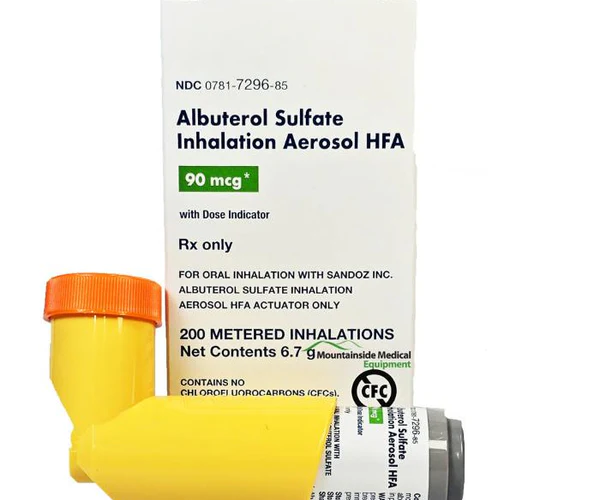 Albuterol Sulfate Carton — prescription drug image