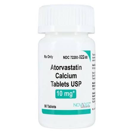 Atorvastatin Calcium Tablet — prescription drug image