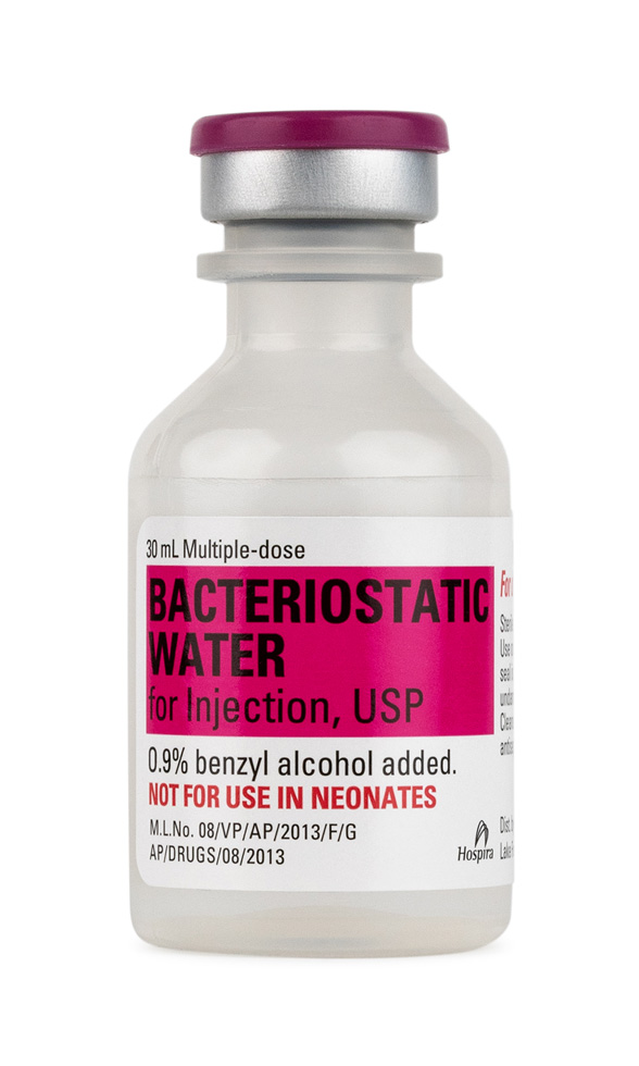 Bacteriostatic Water(Benz Alc) Vial — prescription drug image
