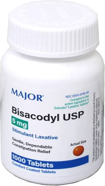 Bisacodyl Ec Bottle — prescription drug image