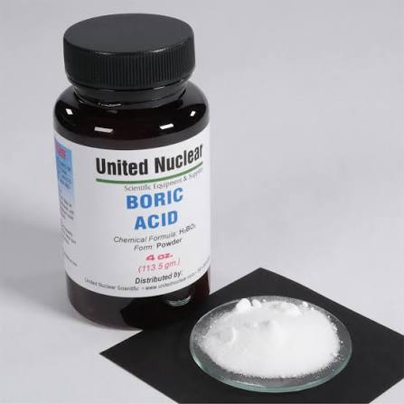 Boric Acid Bottle — prescription drug image