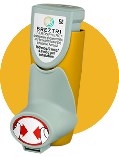 Breztri Aerosphere Inhaler — prescription drug image