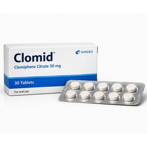 Clomid Tablet — prescription drug image