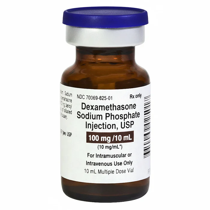 Dexamethasone Acetate Bottle — prescription drug image