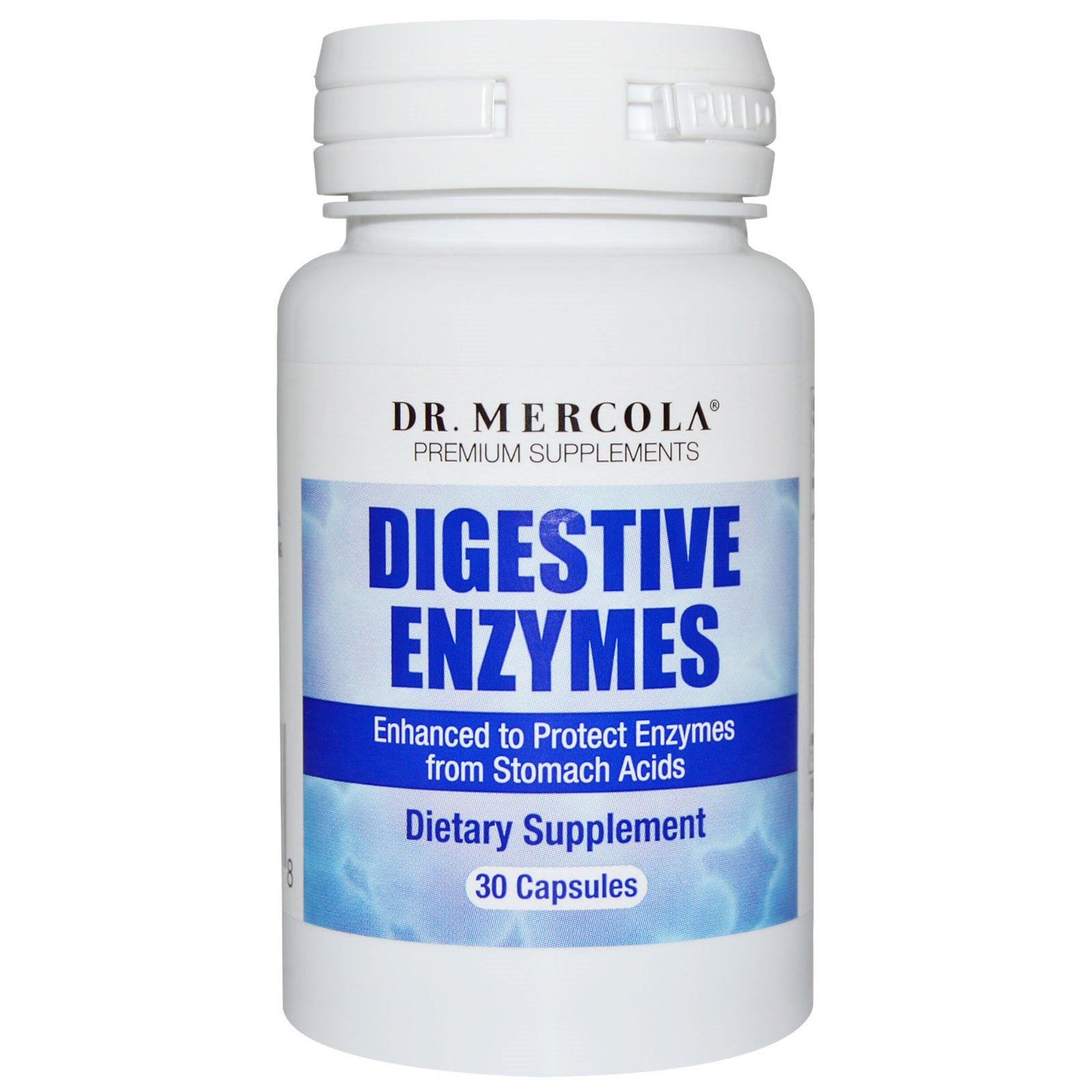 Digestive Enzymes Bottle — prescription drug image