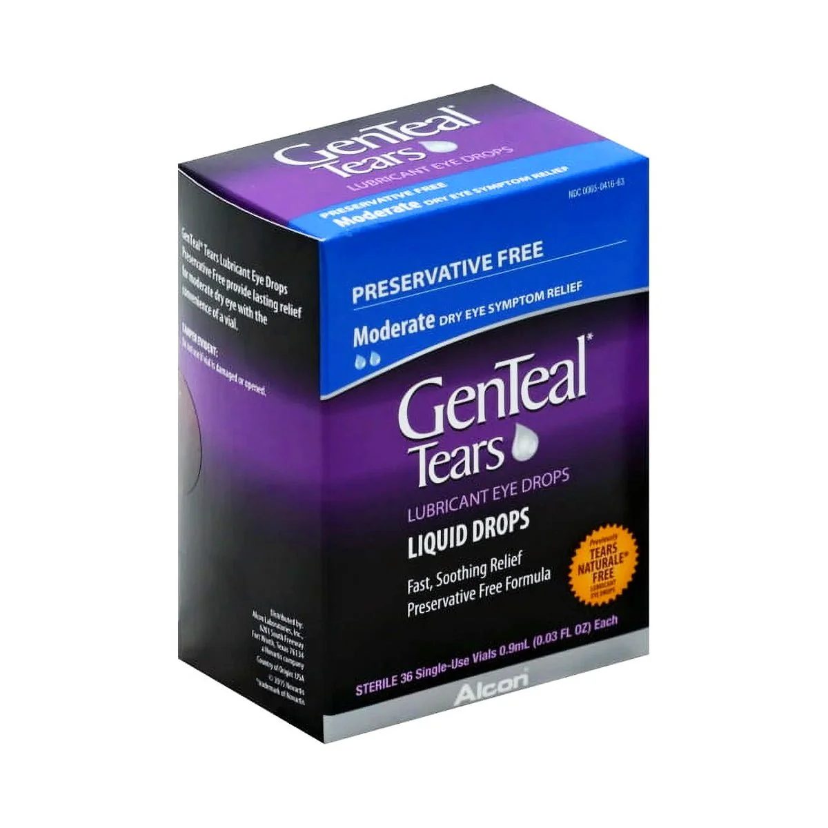 Genteal Tears Bottle — prescription drug image