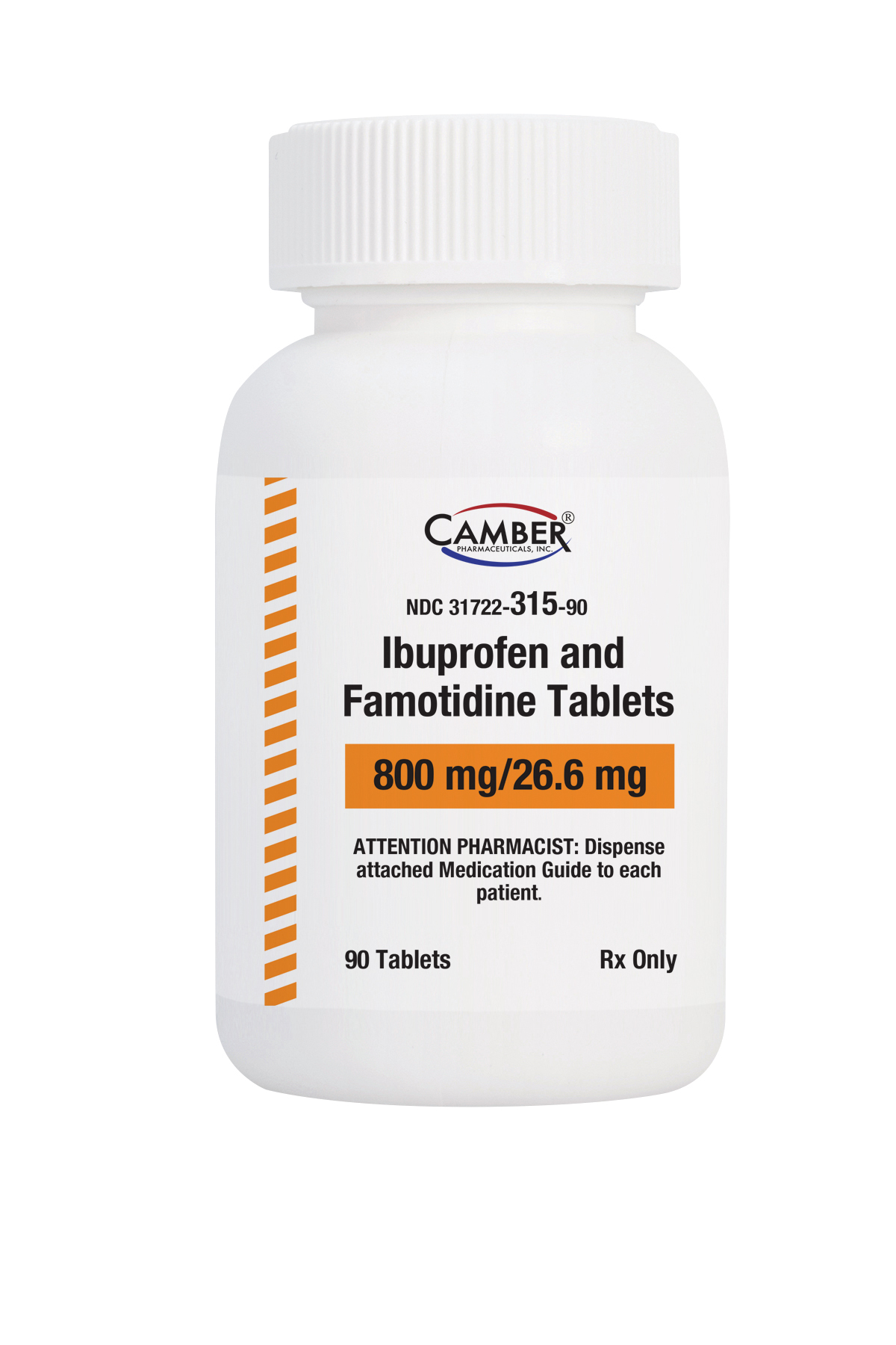 Ibuprofen-Famotidine Tablet — prescription drug image