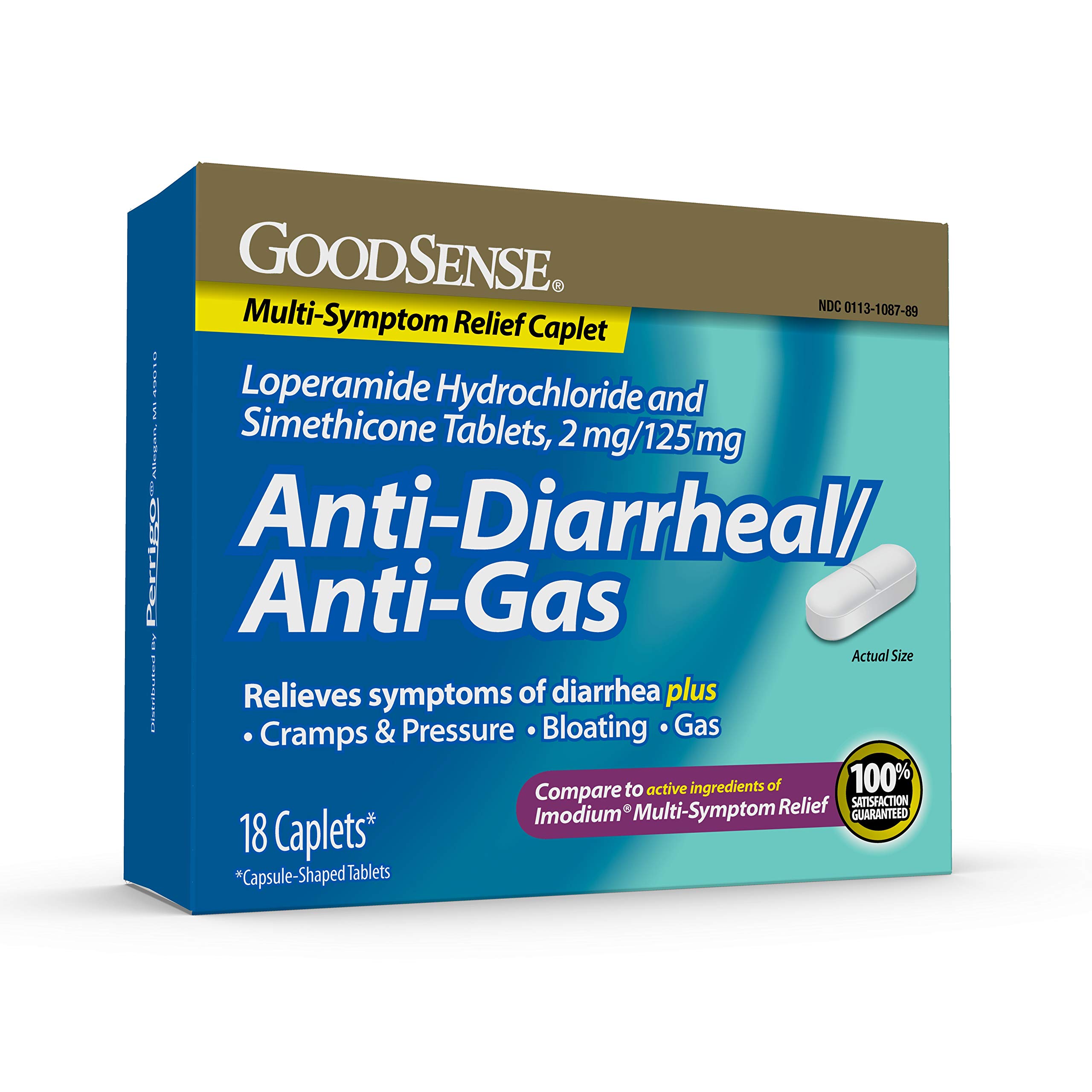 Loperamide-Simethicone Tablet — prescription drug image