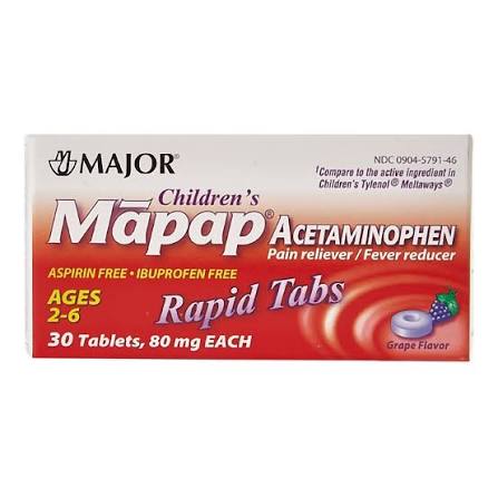 Mapap Childrens Box — prescription drug image