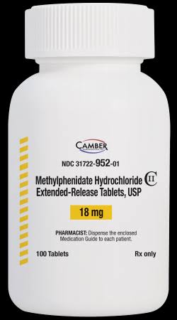 Methylphenidate Hcl Er Tablet — prescription drug image