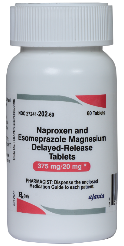 Naproxen-Esomeprazole Mg Tablet Delayed Release — prescription drug image