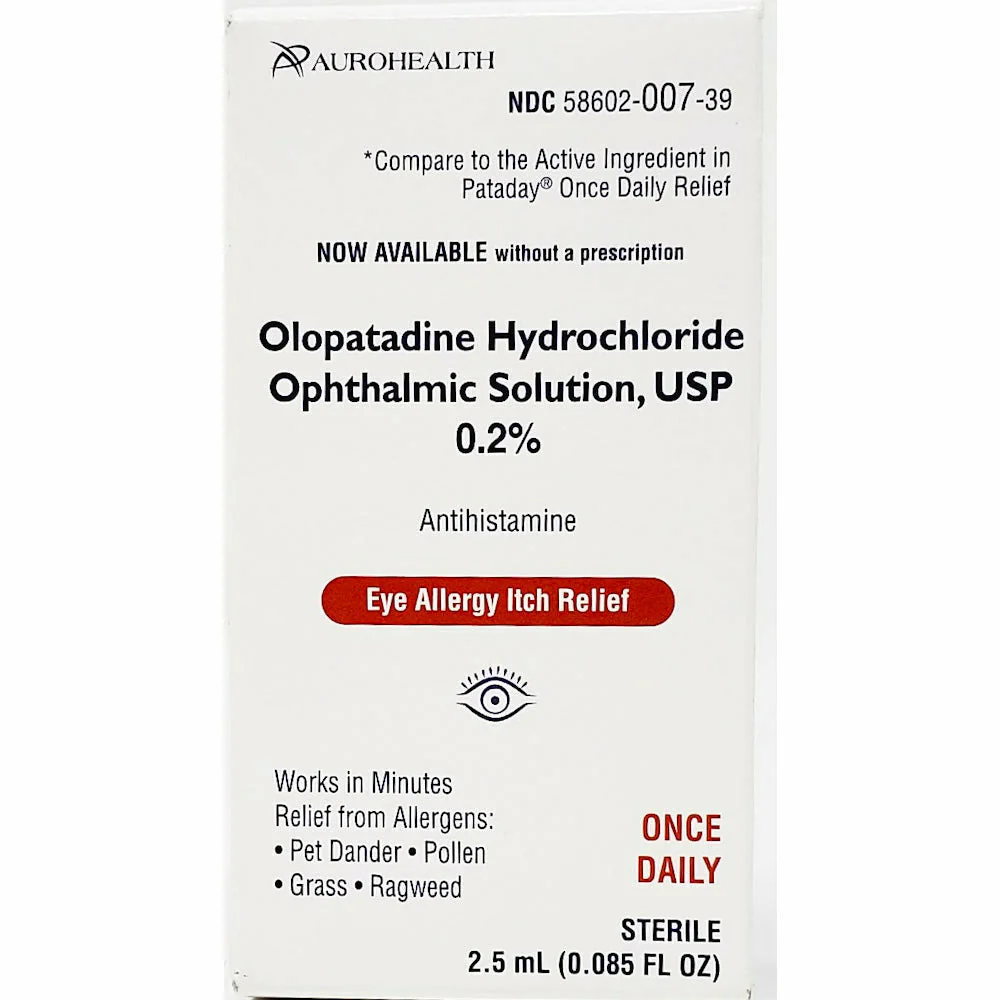 Olopatadine Hcl Bottle — prescription drug image