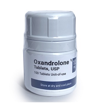 Oxandrolone Bottle — prescription drug image