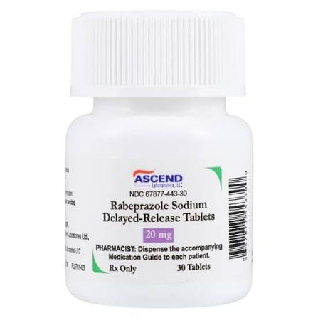 Rabeprazole Sodium Tablet — prescription drug image