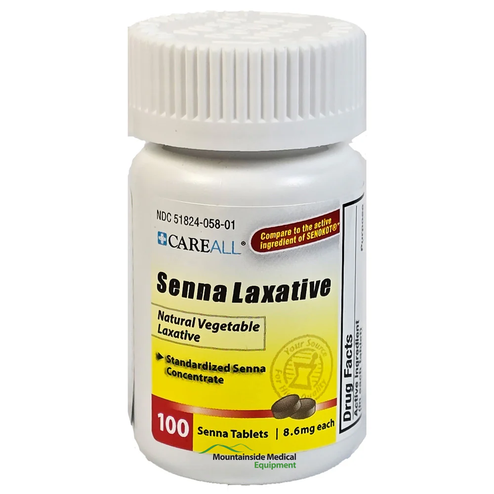 Senna Bottle — prescription drug image