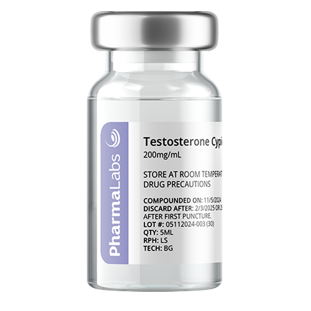 Testosterone Enanthate Vial — prescription drug image