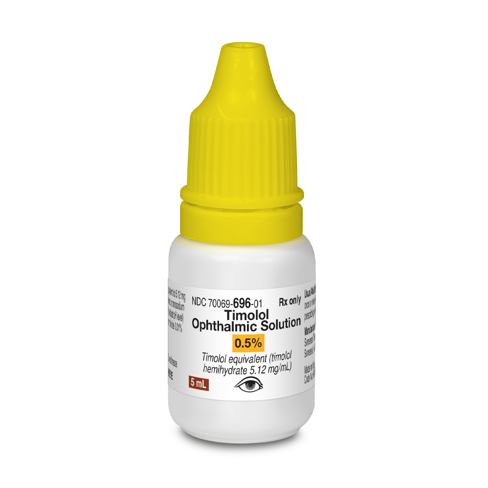 Timolol Hemihydrate Bottle — prescription drug image