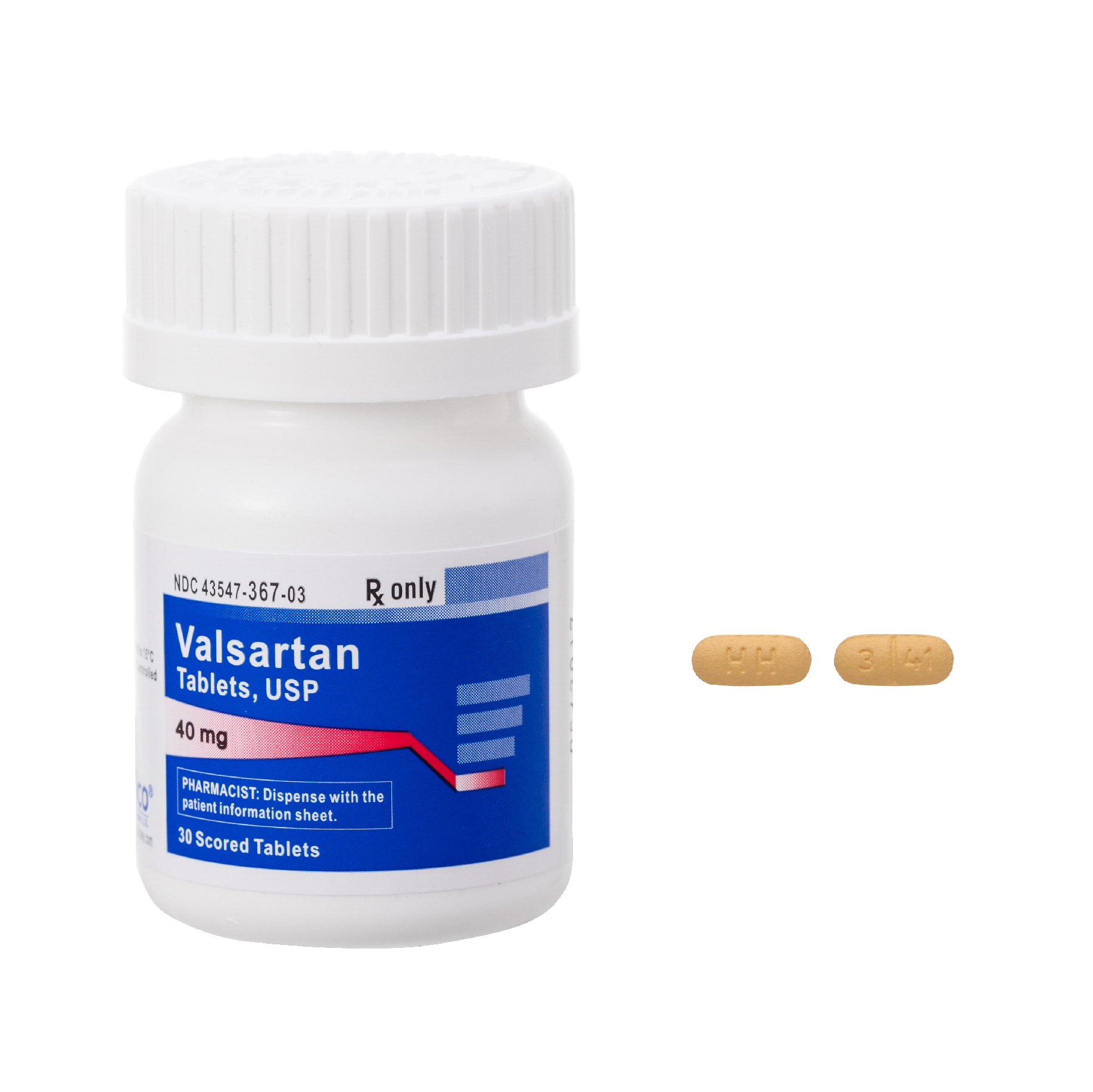 Valsartan Tablet — prescription drug image