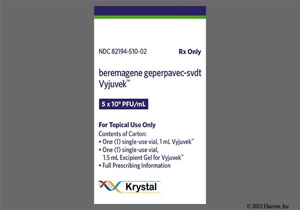 Vyjuvek Vial — prescription drug image