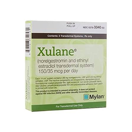 Xulane Box    — prescription drug image
